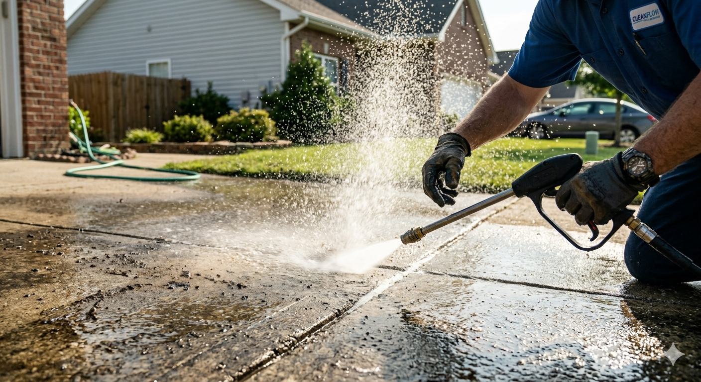 High-Pressure Washing